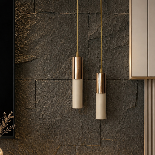 Arya 2'li Dekoratif Krem & Gold Kaplama Modern Duvar Aplik (GÜN IŞIĞI LED AMPULLER DAHİLDİR...)