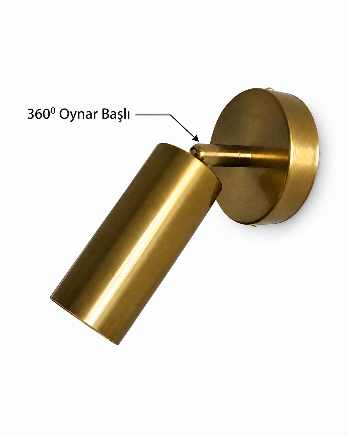 Carla Tekli Dekoratif Eskitme Kaplama Hareketli Duvar Aplik (GÜNIŞIĞI LED AMPUL DAHİLDİR...)