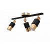 Lotus 3'lü Dekoratif Gold Kaplama & Siyah Modern Avize & Aplik (GÜNIŞIĞI LED AMPULLER DAHİLDİR...)