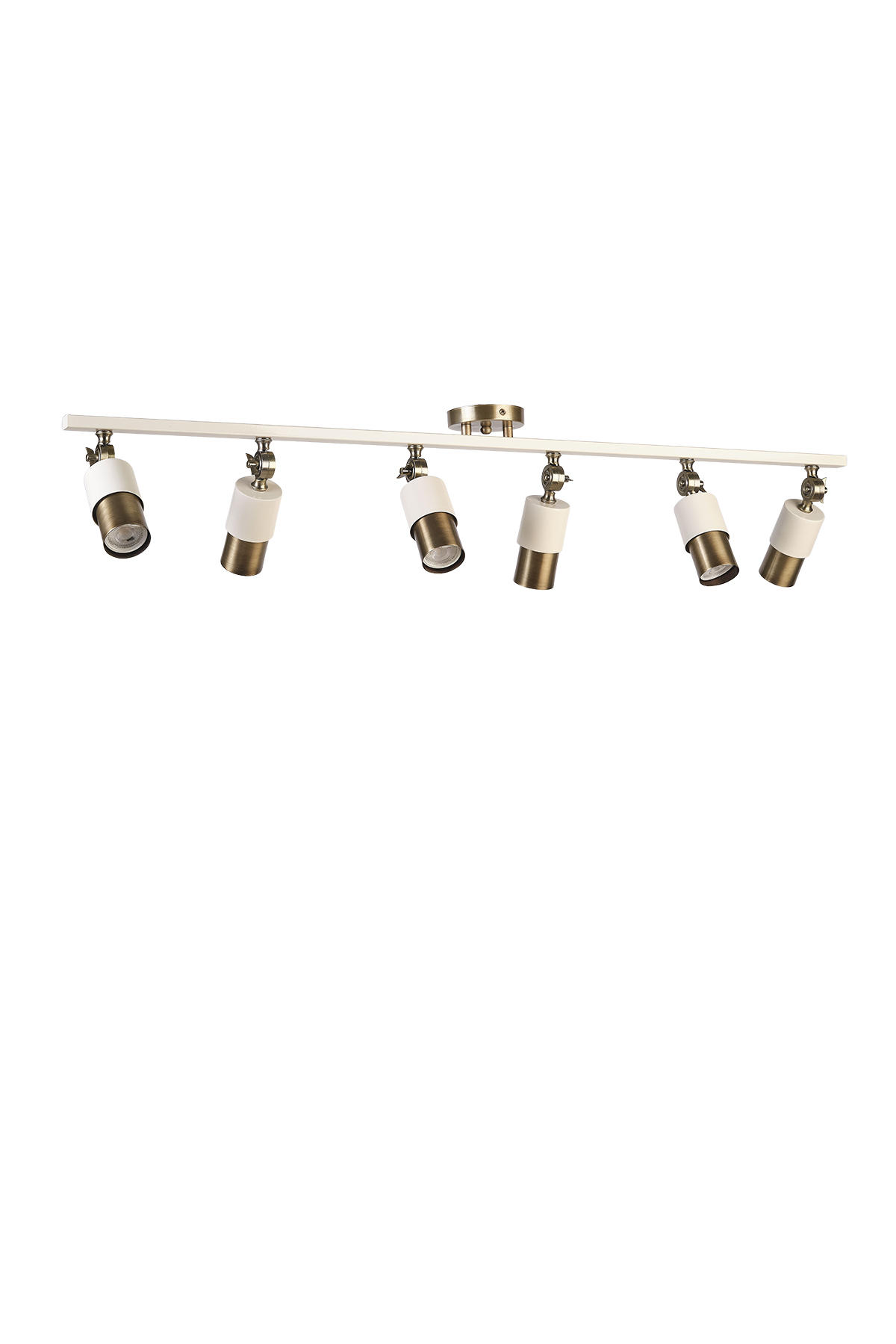 Lotus 6'lı Dekoratif Eskitme Kaplama & Krem Modern Avize & Aplik (GÜNIŞIĞI LED AMPULLER DAHİLDİR...)