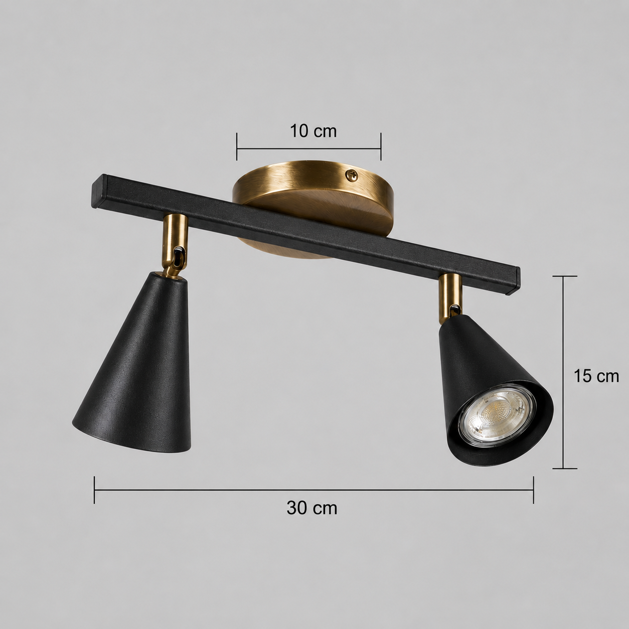 Merlin 2'li Dekoratif Hareketli Siyah & Eskitme Modern Metal Avize İç Mekan (GÜNIŞIĞI LED AMPULLER DAHİLDİR...)