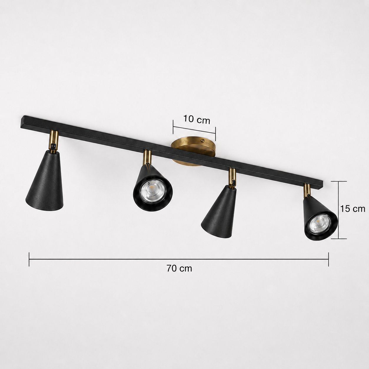 Merlin 4'lü Dekoratif Hareketli Siyah & Eskitme Modern Metal Avize İç Mekan (GÜNIŞIĞI LED AMPULLER DAHİLDİR...)