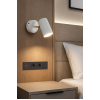 Obi Dekoratif Beyaz&Gold Hareketli Modern Tekli Aplik İç Mekan (GÜNIŞIĞI LED AMPUL DAHİLDİR!!!)