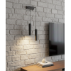 Serena 2'li Dekoratif Siyah Metal Modern Duvar Aplik İç Mekan (GÜNIŞIĞI LED AMPULLER DAHİLDİR...)