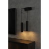 Serena 2'li Dekoratif Siyah Metal Modern Duvar Aplik İç Mekan (GÜNIŞIĞI LED AMPULLER DAHİLDİR...)