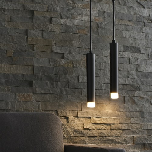Sarissa 2'li Dekoratif Siyah Metal Modern Duvar Aplik İç Mekan (GÜNIŞIĞI LED AMPULLER DAHİLDİR...)