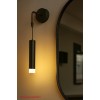 Sarissa Tekli Dekoratif Siyah Metal Modern Duvar Aplik İç Mekan (GÜNIŞIĞI LED AMPUL DAHİLDİR...)