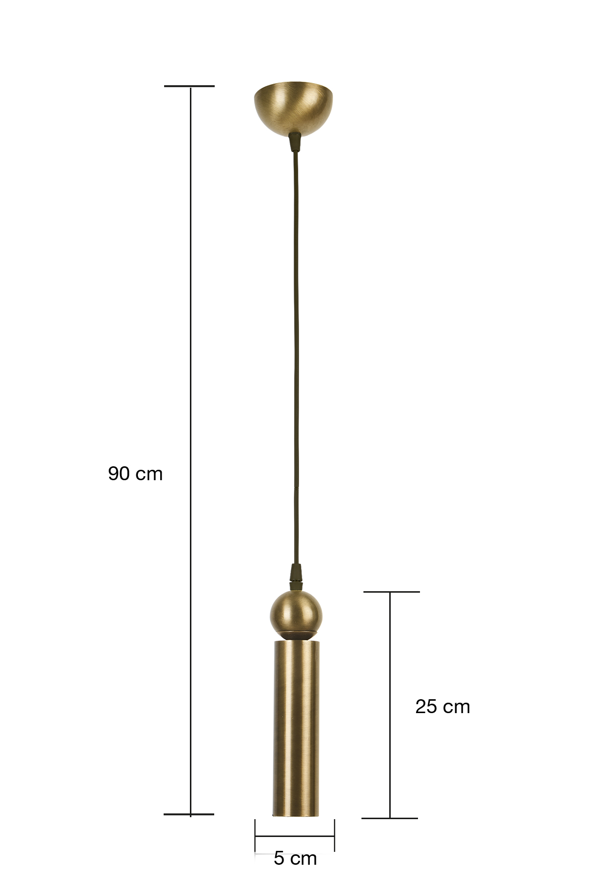 Sparg Dekoratif Eskitme Kaplama Modern Metal Tavan Sarkıt Tekli Avize (GÜNIŞIĞI LED AMPUL DAHİLDİR...)