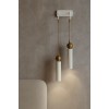 Sparg 2'li Dekoratif Krem & Eskitme Metal Modern Duvar Aplik İç Mekan (GÜNIŞIĞI LED AMPULLER DAHİLDİR...)