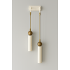Sparg 2'li Dekoratif Krem & Eskitme Metal Modern Duvar Aplik İç Mekan (GÜNIŞIĞI LED AMPULLER DAHİLDİR...)