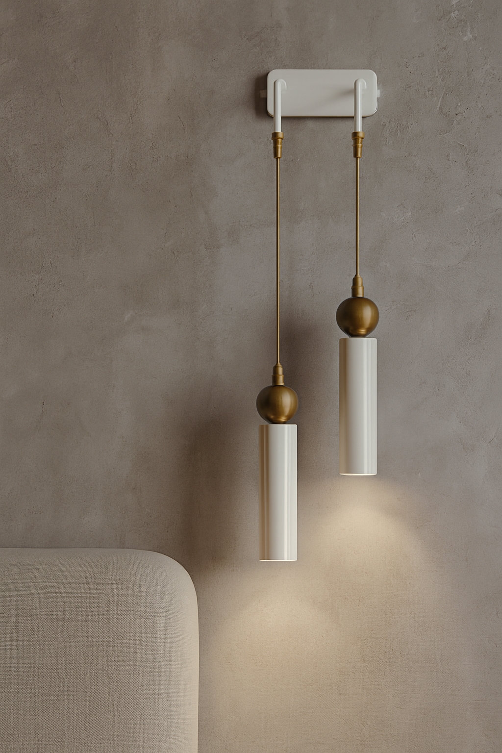 Sparg 2'li Dekoratif Krem & Eskitme Metal Modern Duvar Aplik İç Mekan (GÜNIŞIĞI LED AMPULLER DAHİLDİR...)