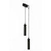 Sparg 2'li Dekoratif Siyah Metal Modern Duvar Aplik İç Mekan (GÜNIŞIĞI LED AMPULLER DAHİLDİR...)