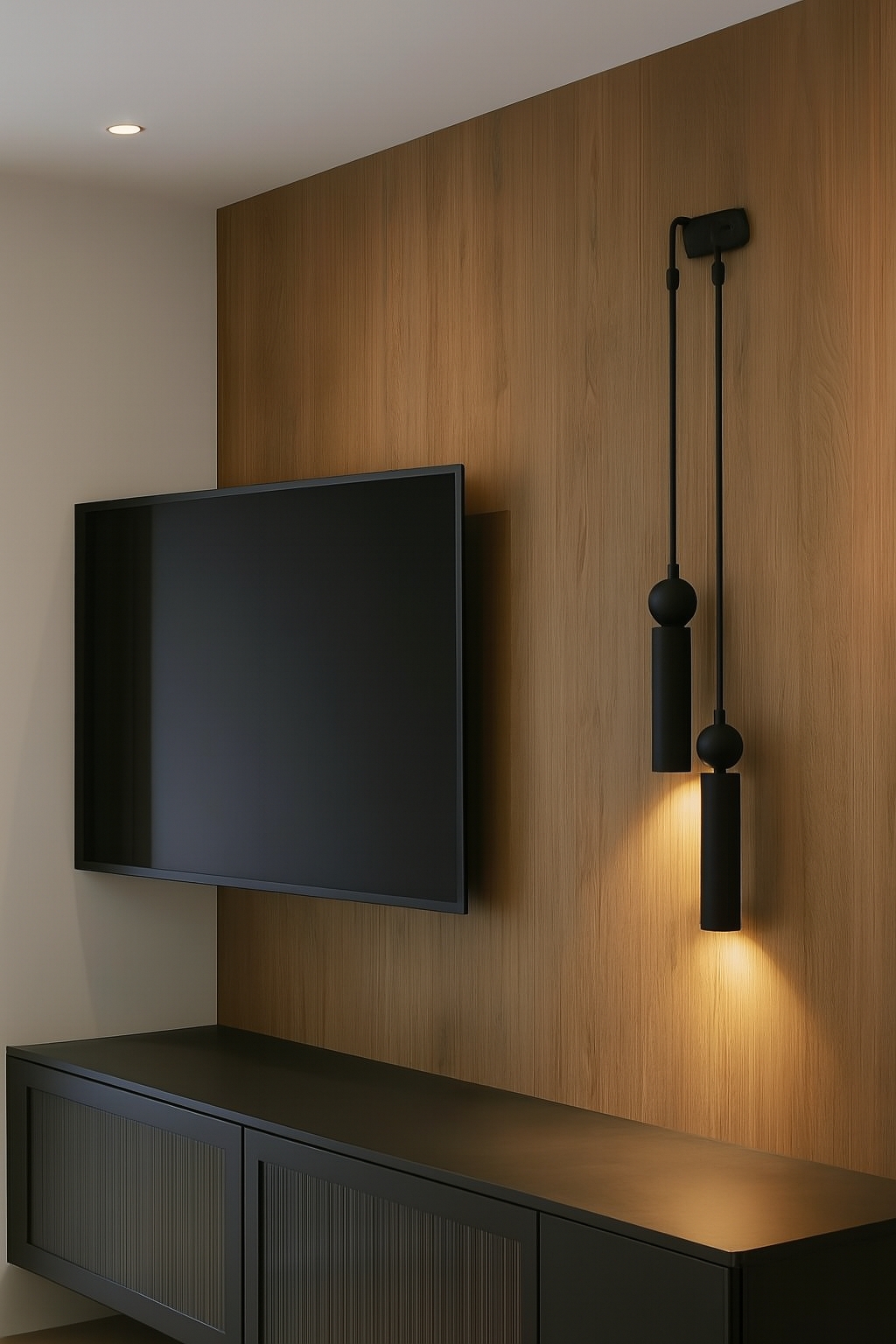 Sparg 2'li Dekoratif Siyah Metal Modern Duvar Aplik İç Mekan (GÜNIŞIĞI LED AMPULLER DAHİLDİR...)