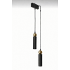 Sparg 2'li Dekoratif Siyah & Eskitme Metal Modern Duvar Aplik İç Mekan (GÜNIŞIĞI LED AMPULLER DAHİLDİR...)