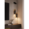 Sparg 2'li Dekoratif Siyah & Eskitme Metal Modern Duvar Aplik İç Mekan (GÜNIŞIĞI LED AMPULLER DAHİLDİR...)