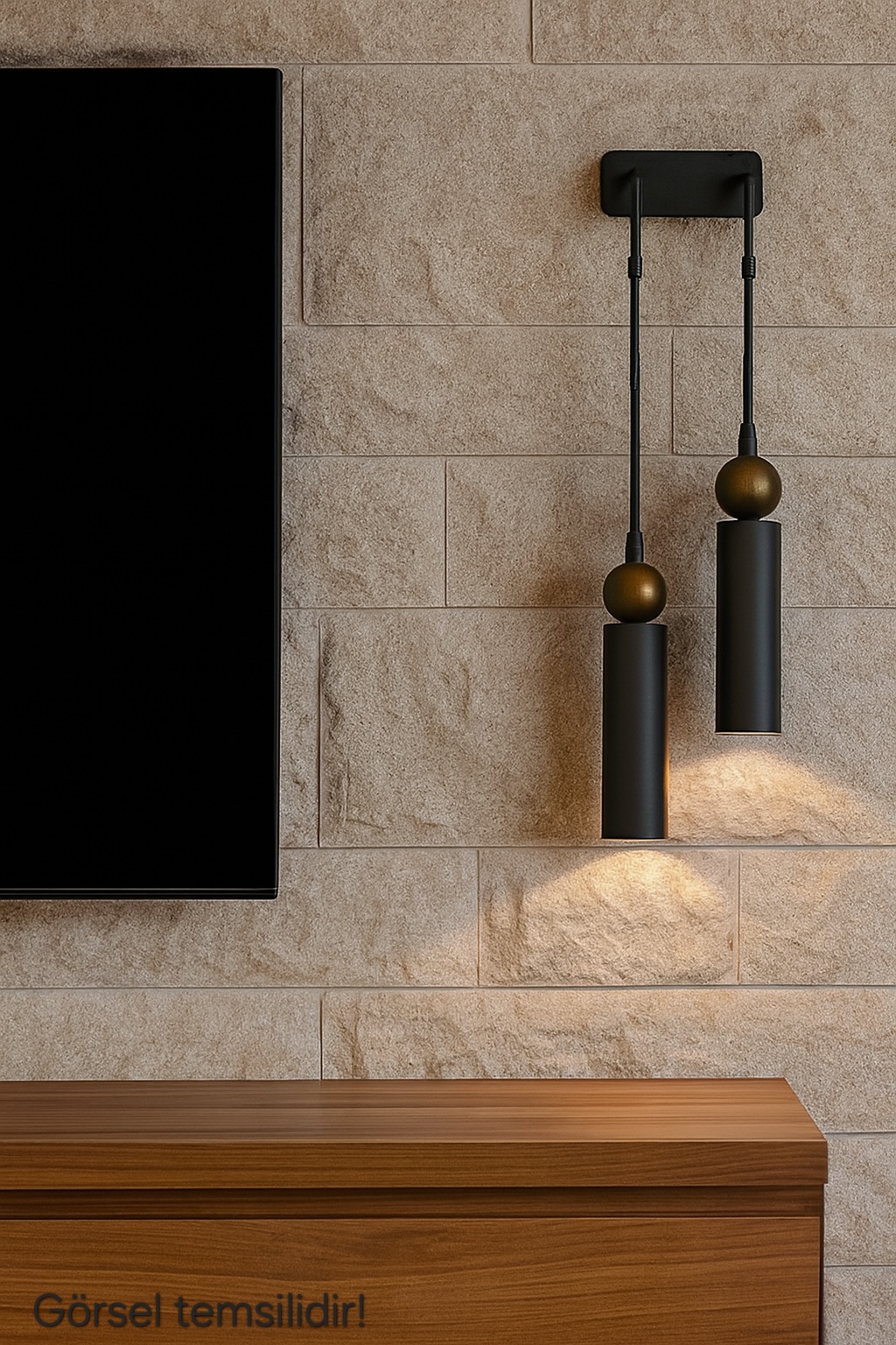 Sparg 2'li Dekoratif Siyah & Eskitme Metal Modern Duvar Aplik İç Mekan (GÜNIŞIĞI LED AMPULLER DAHİLDİR...)