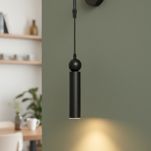 Sparg Tekli Dekoratif Siyah Metal Modern Duvar Aplik İç Mekan (GÜNIŞIĞI LED AMPUL DAHİLDİR...)