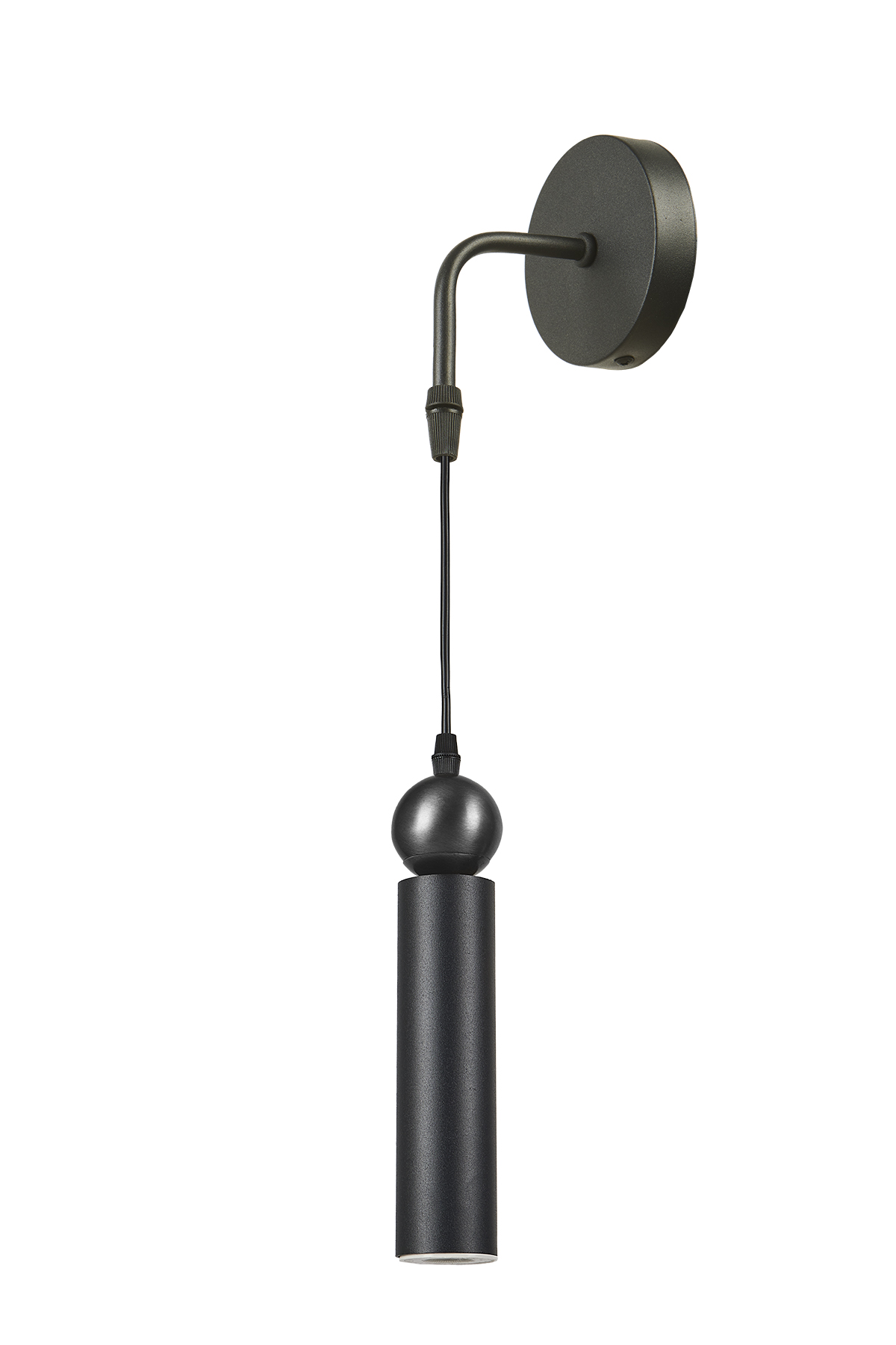 Sparg Tekli Dekoratif Siyah Metal Modern Duvar Aplik İç Mekan (GÜNIŞIĞI LED AMPUL DAHİLDİR...)