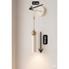 Sparg Tekli Dekoratif Krem & Eskitme Metal Modern Duvar Aplik İç Mekan (GÜNIŞIĞI LED AMPUL DAHİLDİR...)