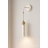 Sparg Tekli Dekoratif Krem & Eskitme Metal Modern Duvar Aplik İç Mekan (GÜNIŞIĞI LED AMPUL DAHİLDİR...)