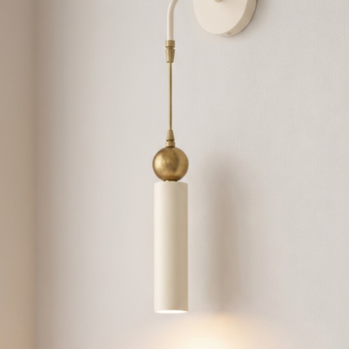 Sparg Tekli Dekoratif Krem & Eskitme Metal Modern Duvar Aplik İç Mekan (GÜNIŞIĞI LED AMPUL DAHİLDİR...)