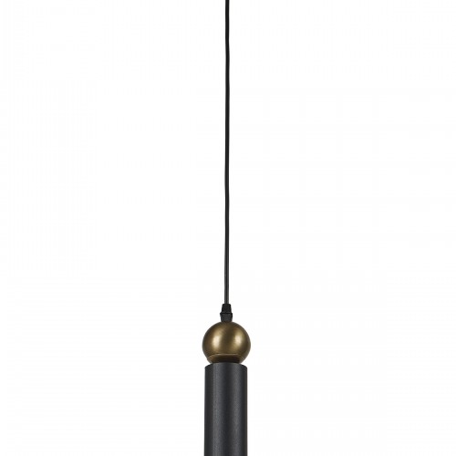 Sparg Dekoratif Siyah & Eskitme Modern Metal Tavan Sarkıt Tekli Avize (GÜNIŞIĞI LED AMPUL DAHİLDİR...)