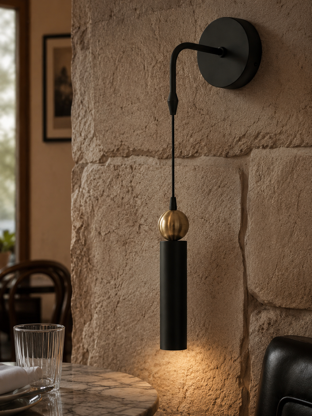 Sparg Tekli Dekoratif Siyah & Eskitme Metal Modern Duvar Aplik İç Mekan (GÜNIŞIĞI LED AMPUL DAHİLDİR...)