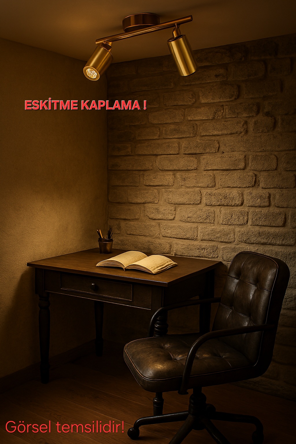 Zenta 2'li Dekoratif Eskitme Kaplama Hareketli Modern Avize & Aplik (GÜNIŞIĞI LED AMPULLER DAHİLDİR...)