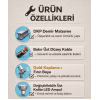 Arya Dekoratif Metal Tavan Sarkıt Krem & Gold Kaplama Tekli Avize (Gün ışığı led ampul dahildir...)