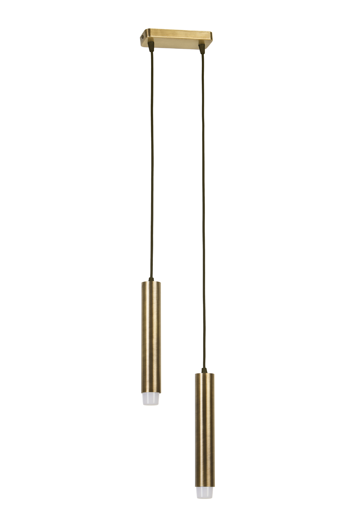 Sarissa 2'li Dekoratif Eskitme Kaplama Metal Tavan Sarkıt Modern Avize (GÜNIŞIĞI LED AMPULLER DAHİLDİR...)